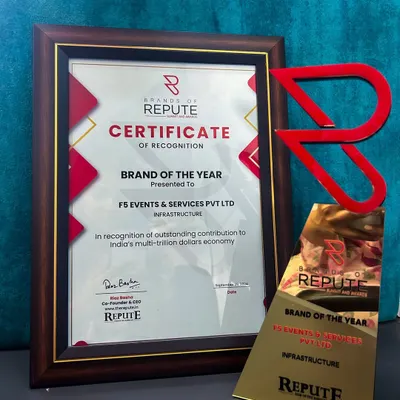 I am incredibly humbled to be recognized as 'Brand of the Year' for Infrastructure by Brands of Repute. This award is a testament to my team's hard work and the trust my clients place in me to deliver excellence.