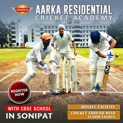 Our residential cricket academy in Sonipat is for the truly committed. We combine elite cricket training with a full CBSE school curriculum to develop well-rounded athletes.