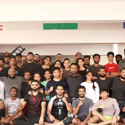 The entire team at our in-house tournament. The energy and support from everyone, including competitors, teammates, and parents, was incredible.