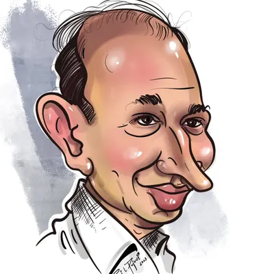 A colorful caricature of 'Annavaru', Dr. Rajkumar. This portrait is my tribute to the legendary actor, capturing the larger than life personality that made him a 'Varanata' for all of us in Karnataka.