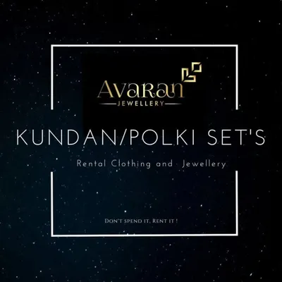 Announcing my collection of Kundan and Polki sets, available for both rent and purchase. These timeless pieces are perfect for creating an unforgettable bridal or festive look. Don't spend it, rent it!
