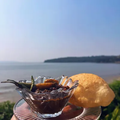 There's something special about enjoying classic Chole Bhature with a stunning sea view in Goa. I bring your favorite comfort foods to your dream destination wedding.