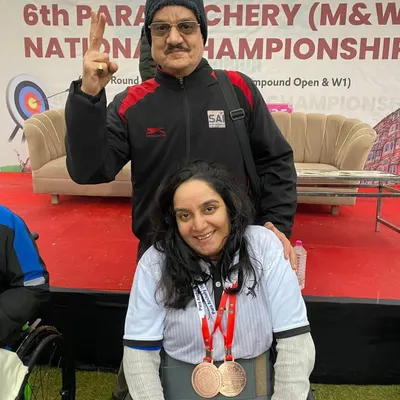 A proud moment for the club as para-archer Shriya Joshi celebrates winning two bronze medals at the 6th Para Archery National Championship. Her journey from starting with us to competing for the Paralympics is an inspiration.
