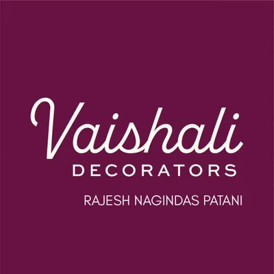 This is my official logo for Vaishali Decorators. I am Rajesh Nagindas Patani, and I am dedicated to providing beautiful decor for all your special occasions.