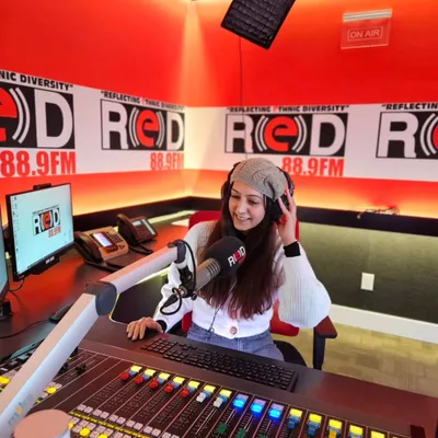 The radio studio has become a space for me to connect with fellow immigrants and create moments of peace. My journey as a host has shifted from impressing to connecting, from talking to listening, and using my voice to build community.