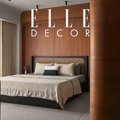 My 'Retro 80s Bedroom' design was featured in Elle Decor for its sophisticated blend of minimalism and personality. The publication noted the home's aesthetic ode to functional spaces.