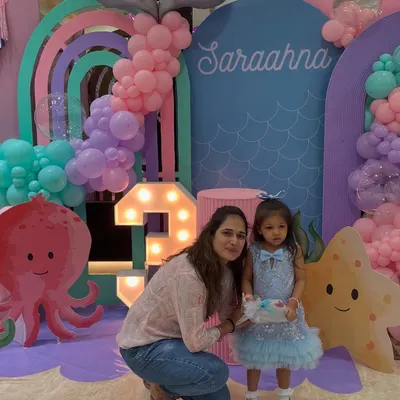Celebrating our little artists! This birthday girl is all smiles at her magical mermaid-themed party. Her creativity and imagination continue to inspire me.