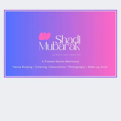 We are your one-stop solution for Muslim matrimony and wedding planning. We offer venue booking, catering, decorations, photography, and makeup artist services.