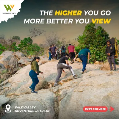 The higher you go, the better the view. We organize guided trekking expeditions on the rocky hills near our resorts, offering a great workout and spectacular panoramic views from the top.