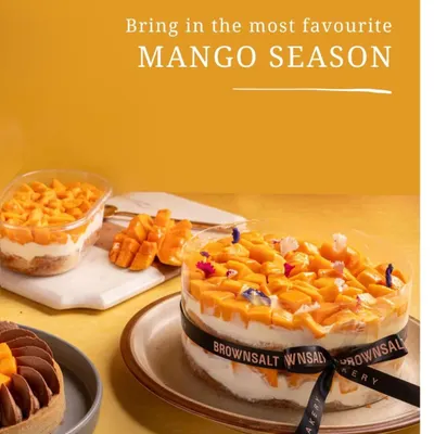 We're bringing in the mango season with a full menu of delicious, handcrafted desserts featuring the best Alphonso mangoes.
