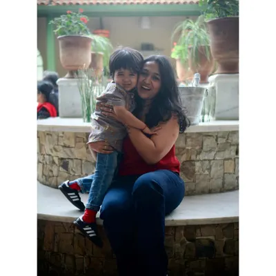 A beautiful moment captured during our Mother's Day brunch. Celebrating mothers is one of my favorite traditions here.
