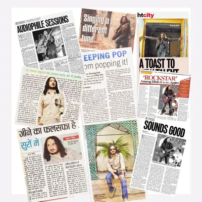 A collection of my features in major media publications. Being recognized as a 'Rockstar' and 'A Toast to Talent' by the press is an honor that reflects years of dedication to my craft.
