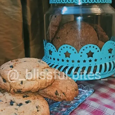 A fresh batch of my homemade choco-chip cookies. They are perfectly crunchy on the outside and soft on the inside, just like a cookie should be.