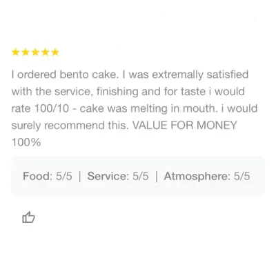 "VALUE FOR MONEY 100%". This five-star review highlights the taste, finish, and service, which is what I strive for with every single order.