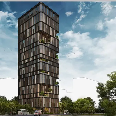 This state-of-the-art commercial development in Bandra redefines luxury at scale. The architecture is articulated through clean lines, expansive glazed facades, and a material palette of stone, metal, and glass that exudes timeless modernity.