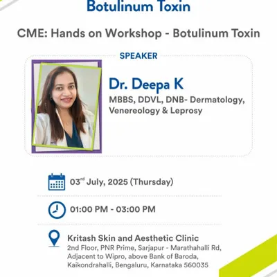 I was honored to lead this Continuing Medical Education (CME) workshop on the basic and advanced uses of Botulinum Toxin. Sharing knowledge and techniques with my peers is a passion of mine, as it helps ensure the highest standards of safety and artistry are maintained across the field of aesthetic dermatology.