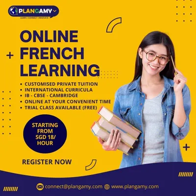 Bonjour! Our online French courses offer personalized one-on-one tuition to help you learn at your own pace. We cover international curricula and provide a free trial class to get you started.