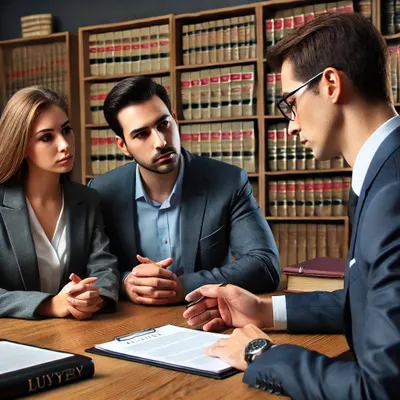 In a legal consultation, my focus is on understanding the details of your case. This image shows the focused nature of our discussions, where we review documents and evidence to build a strong legal strategy tailored to you.