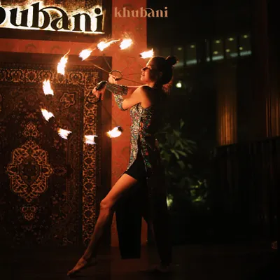 Dine, drink, and be dazzled. Our evenings are punctuated by fiery performances that add an element of danger and excitement to your luxury dining experience.