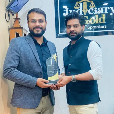 Another proud moment, accepting an award for Judiciary Gold. Success is a team effort, and this is for every student and faculty member who puts in the hard work.