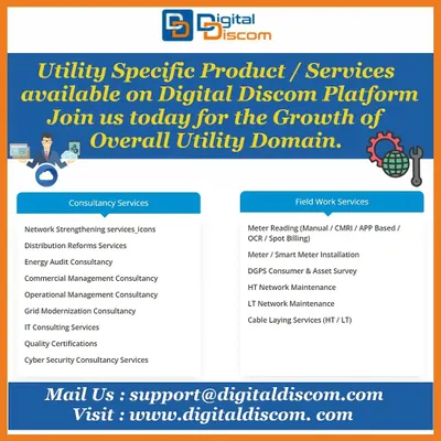 This is a detailed breakdown of the utility-specific services available through our marketplace. We categorize offerings into Consultancy Services, covering strategy and IT, and Field Work Services, for practical implementation and maintenance tasks.