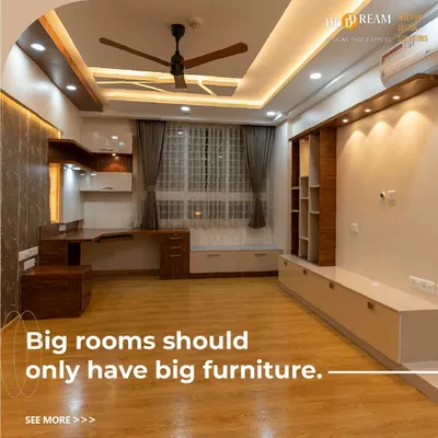 Myth: Big rooms should only have big furniture. Fact: A mix of furniture sizes creates a more balanced and interesting space. We share tips on how to play with scale to enhance your room's layout.