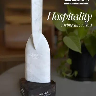 I am honored to receive the Hospitality Architecture award for Baia Villas at the IDAC Infinity Awards. This recognition fuels our passion to craft spaces that reflect the past while making a lasting impact on society.