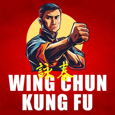 The official banner for our Wing Chun Kung Fu academy. We focus on teaching this effective martial art for practical self-defense.