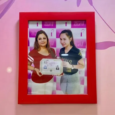 We are professionally trained and certified by NSA Thailand, a mark of excellence in the nail industry. This photo celebrates one of our team members receiving their official certification.