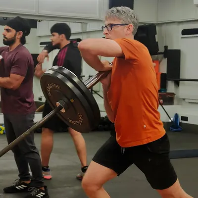 Landmine Mondays are a staple here. This versatile tool allows for a full-body workout, focusing on rotational strength and power in a way that's safe and effective for all fitness levels.