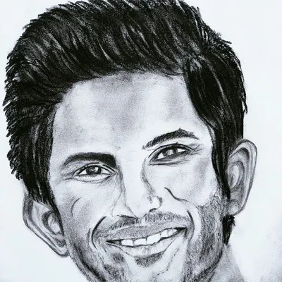 This realistic charcoal portrait demonstrates the power of light and shadow, a key focus in my advanced sketching lessons. We work on capturing likeness and expression to create art that feels alive.