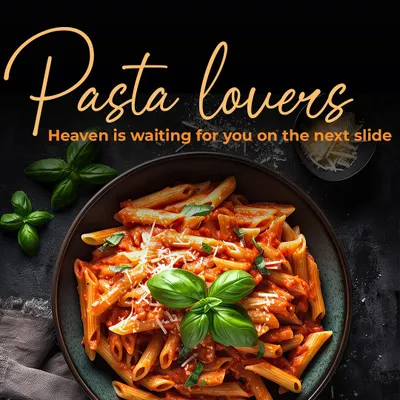 A beautiful bowl of penne pasta tossed in a rich tomato and basil sauce, finished with a sprinkle of parmesan. This is the kind of satisfying meal you'll learn to create.