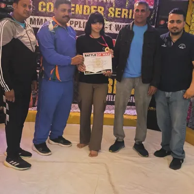 This is the result of relentless hard work. We are proud to see our athlete clinch the gold medal in the highly competitive MMA Contender Series, proving our training methods on a major stage.
