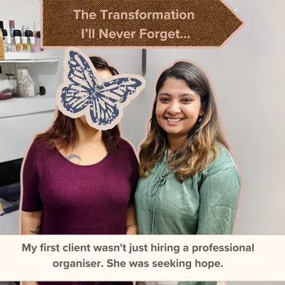 This transformation is one I'll never forget. My first client was seeking more than just an organized space; she was seeking hope. It showed me how deeply our mental health is tied to the state of our homes.