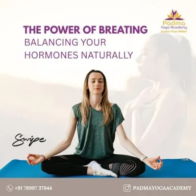 The power of breathing can help balance your hormones naturally. Your breath is a direct pathway to your nervous system, and learning to control it can have profound effects on your physical and emotional health.