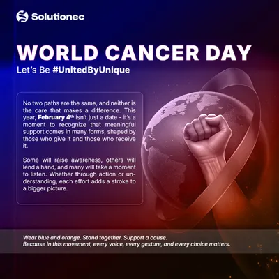 On World Cancer Day, we stand united in the fight against cancer. Every journey is unique, and meaningful support comes in many forms. Whether raising awareness or simply listening, every action contributes to closing the care gap.