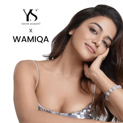 A classic beauty headshot of Wamiqa Gabbi, perfect for an actor's portfolio or a commercial feature. The clean background and soft lighting ensure the focus remains entirely on her expression.