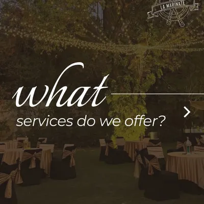 Wondering what services we offer? From intimate sit-down dinners to large-scale weddings and corporate events, we provide bespoke catering solutions for every need.