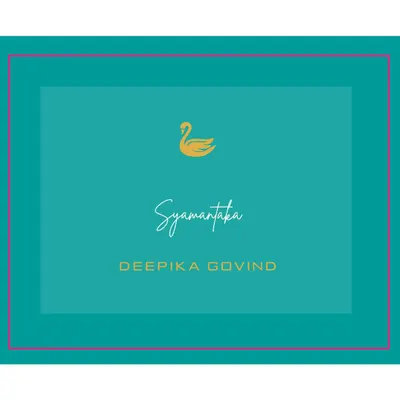 The swan, a symbol of grace and purity, represents the ethos of my Shyamantaka collection. It is a mark of my commitment to thoughtful design and exquisite craftsmanship.