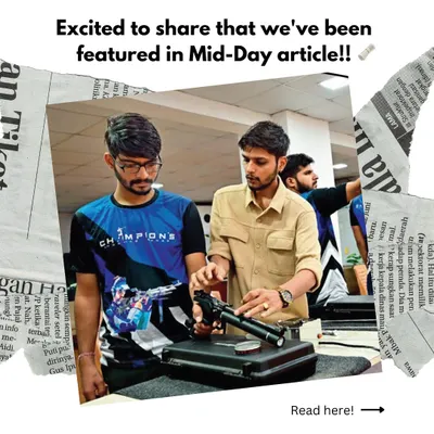 We're excited to share that we've been featured in a Mid-Day article about the rise of shooting sports in Mumbai.