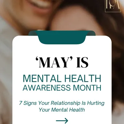 A healthy relationship should support your mental well-being, not drain it. In my practice, I help individuals and couples navigate the complexities of their connection. Here are seven signs that your relationship may be hurting your mental health.