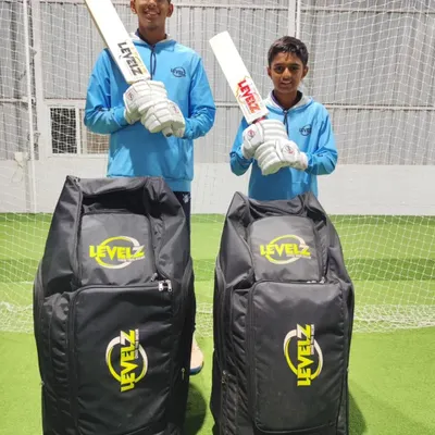 We are proud to announce that Levelz has sponsored two of our most dedicated players, Shwetansh RK and Ryan Tomar, providing them with full kit bags.