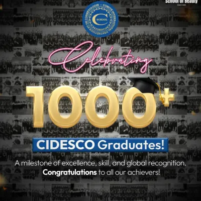 A milestone we are incredibly proud of: over 1,000 CIDESCO graduates. Each graduate represents our commitment to excellence and the gold standard in beauty education. Join a legacy of skilled professionals recognized across the globe.