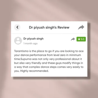 It is always so fulfilling to see happy clients. We're so glad we could help Dr. Piyush ace his performance, and we pride ourselves on making complex steps feel easy and fun.