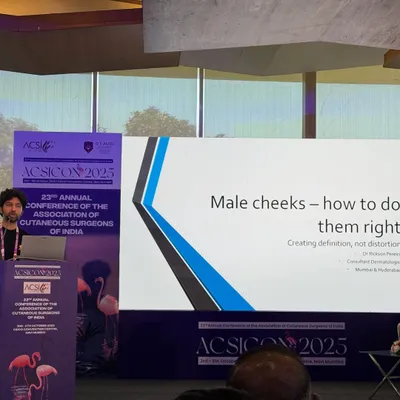 As a faculty member at major dermatology conferences like ACSICON, I often speak on advanced aesthetic techniques. Here, I am sharing my specialized approach to male cheek fillers, focusing on creating natural definition and structure without distortion, an important aspect of masculine facial aesthetics.