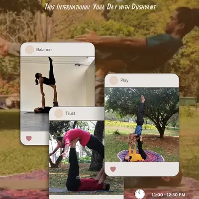 Acro Yoga is all about balance, trust, and play. It’s a chance to connect with others, support each other, and create beautiful shapes together.