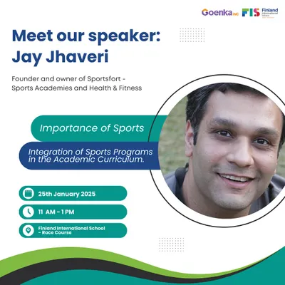 I was honored to be a speaker at Wellness Day at the Finland International School. I shared my insights on the importance of sports and how to effectively integrate sports programs into the academic curriculum.