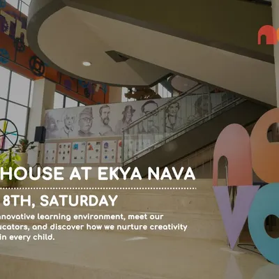 Explore Ekya Nava at our Open House, where creativity, curiosity, and hands-on learning come together. Meet our educators and discover our innovative spaces.