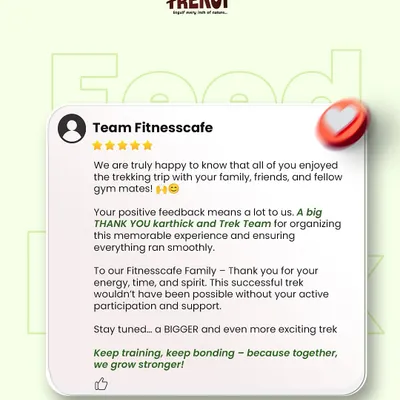 A fantastic review from the 'Team Fitnesscafe' corporate group, who enjoyed a memorable and smoothly organized trekking trip.