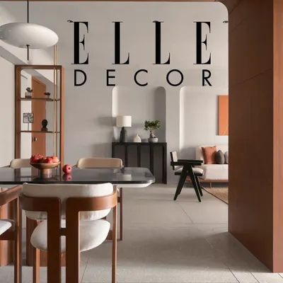 This Elle Decor feature on 'The Time Capsule' apartment in Gandhinagar celebrates its minimalist and functional design. It was an honor to see my vision for a sustainable, Japandi-inspired home recognized for its simplicity and sophistication.
